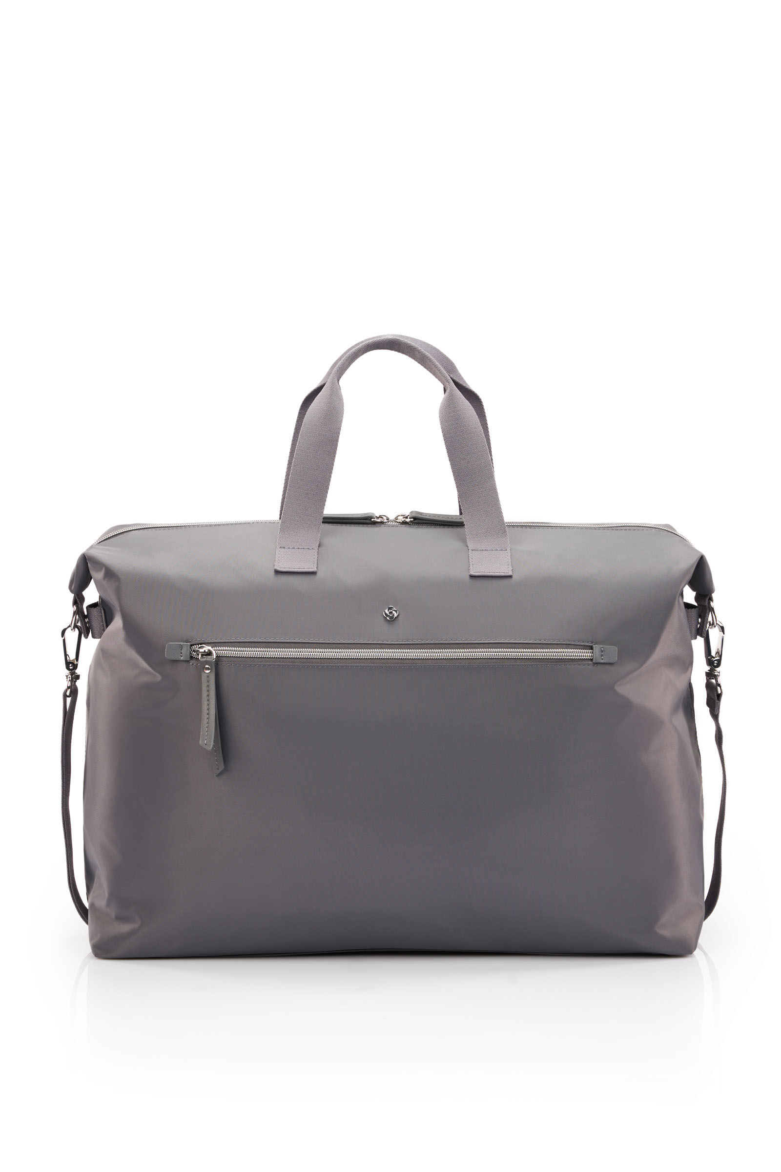 Samsonite leather top duffle bag