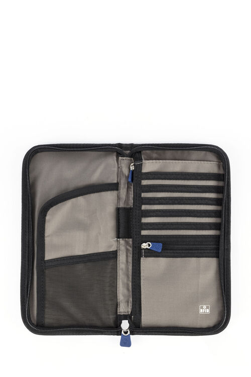 TRAVEL ESSENTIALS ZIPPED TRAVEL WALLET RFID  hi-res | Samsonite