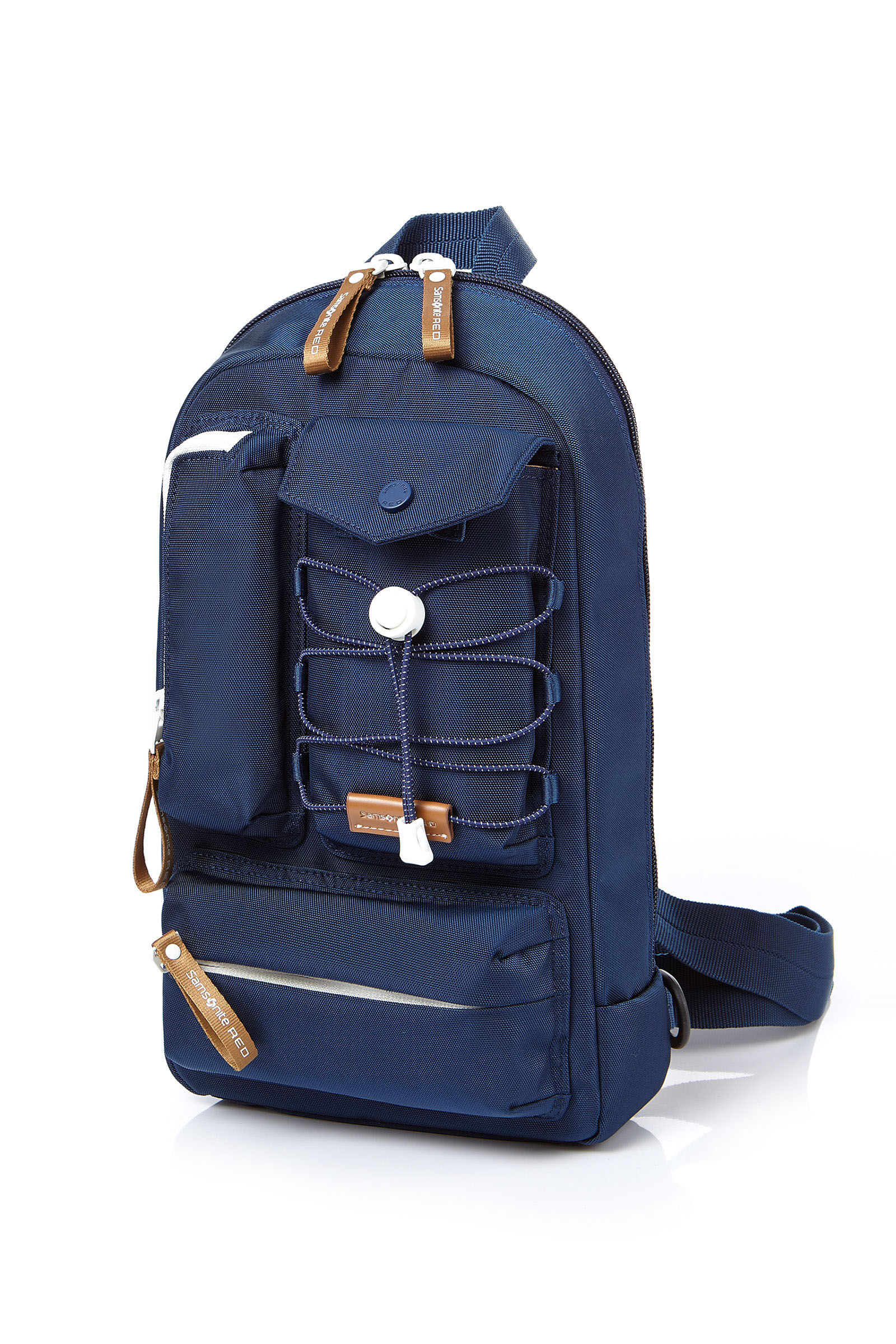 Samsonite red mirre sling outlet
