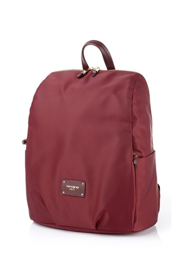 samsonite red backpack ladies