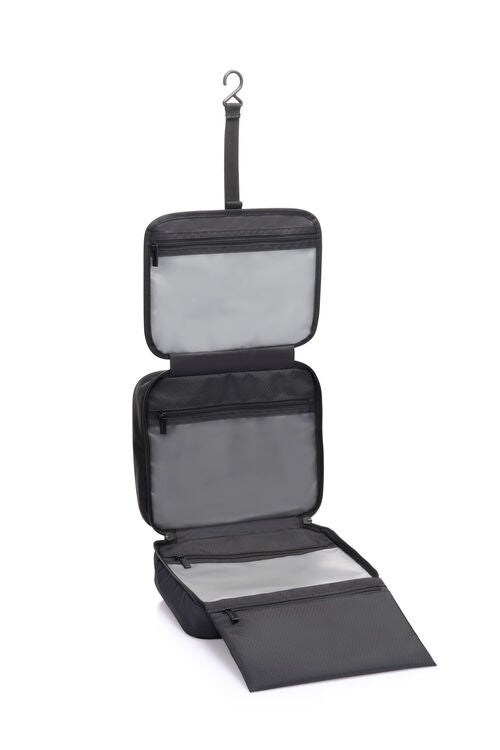 TRAVEL ESSENTIALS HANGING TOILETRY KIT ANTM