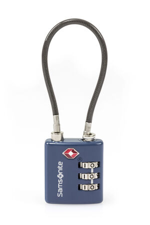 TRAVEL ESSENTIALS 3DIAL CABLELOCK TSA METAL  hi-res | Samsonite