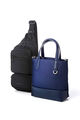 Mini Cross Navy + Sling Bag Black