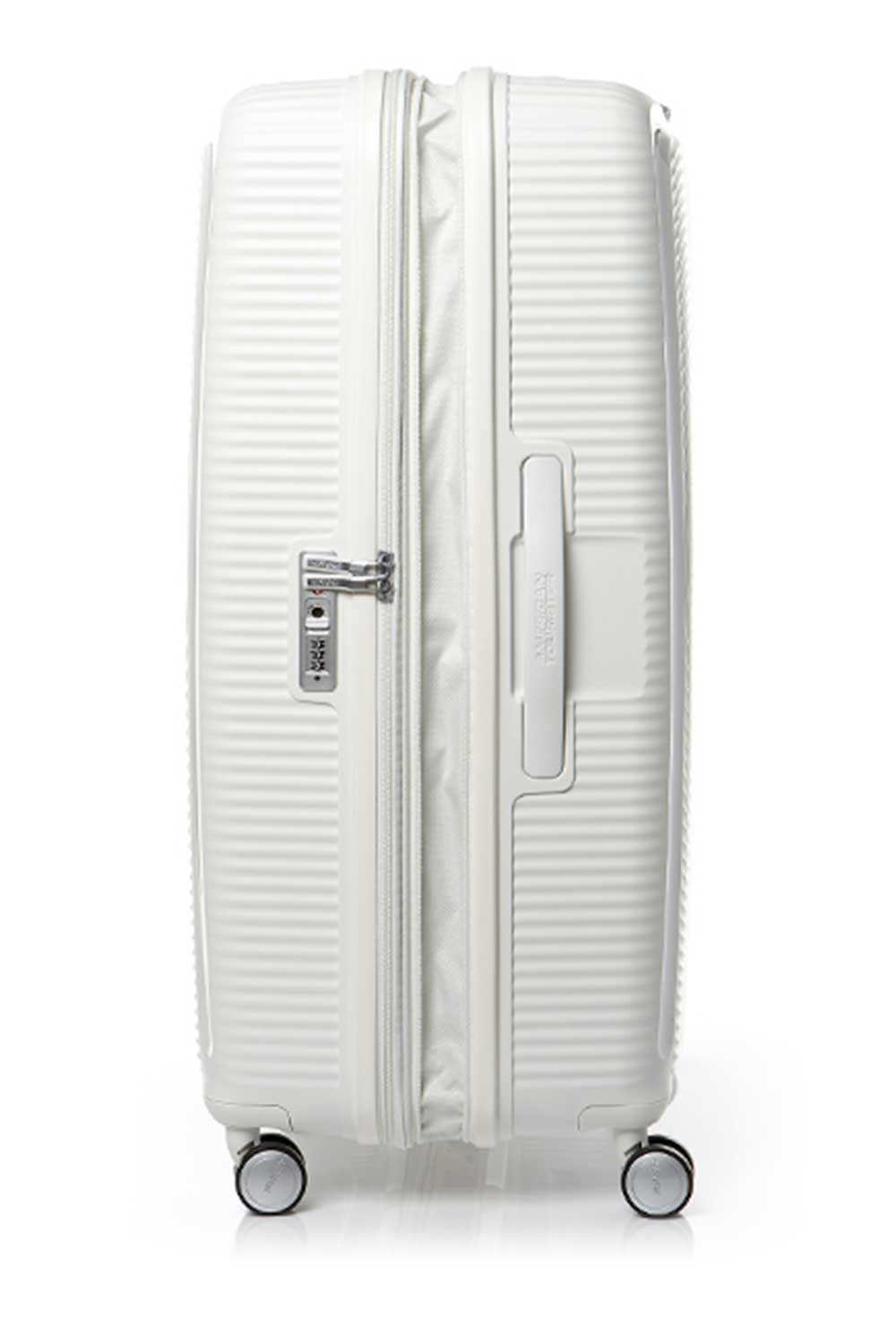 American Tourister Koper Curio Spinner 80 30 Exp Tsa Pink 5519812 1143625667 american tourister curio spinner